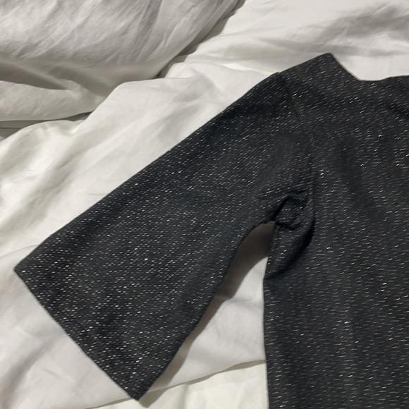 Deux par Deux 5 black shimmer drop waist dress NWT - Picture 5 of 9